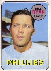 1969 Topps Baseball Cards      028      Mike Ryan